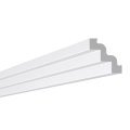 2 Meter ST3 NOMASTYL® 75x75mm Deckenleiste Stuckleiste Wandleiste NMC